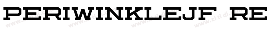 PeriwinkleJF Regular字体转换